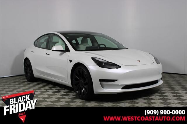 used 2022 Tesla Model 3 car, priced at $31,513