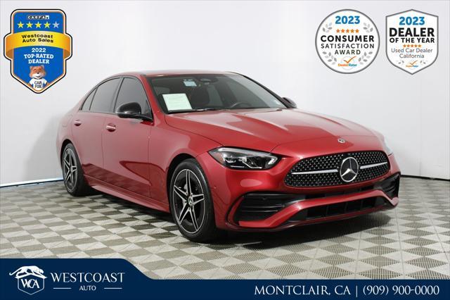used 2024 Mercedes-Benz C-Class car, priced at $39,888