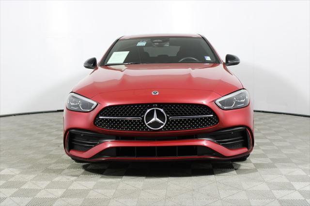used 2024 Mercedes-Benz C-Class car, priced at $39,888