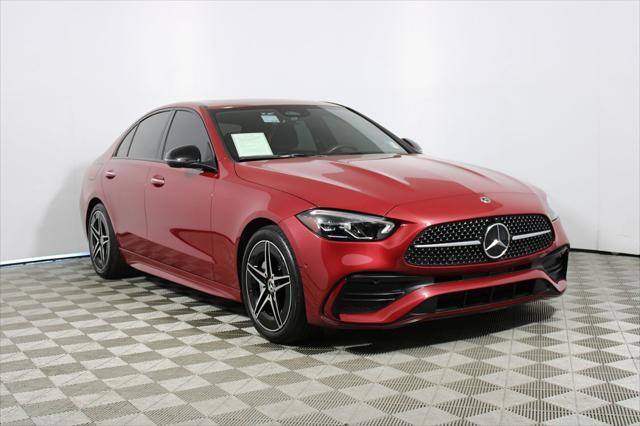 used 2024 Mercedes-Benz C-Class car, priced at $39,888