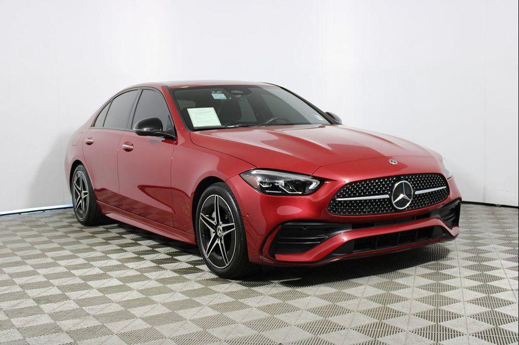 used 2024 Mercedes-Benz C-Class car, priced at $38,113