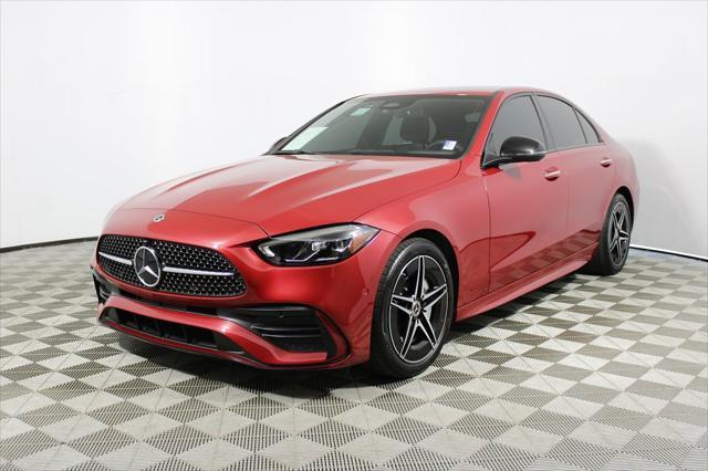 used 2024 Mercedes-Benz C-Class car, priced at $39,888