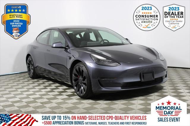 used 2022 Tesla Model 3 car, priced at $26,068
