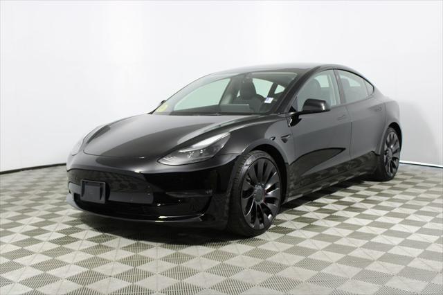 used 2022 Tesla Model 3 car, priced at $27,638