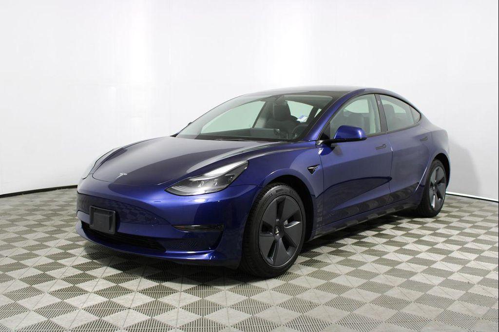 used 2022 Tesla Model 3 car, priced at $23,691