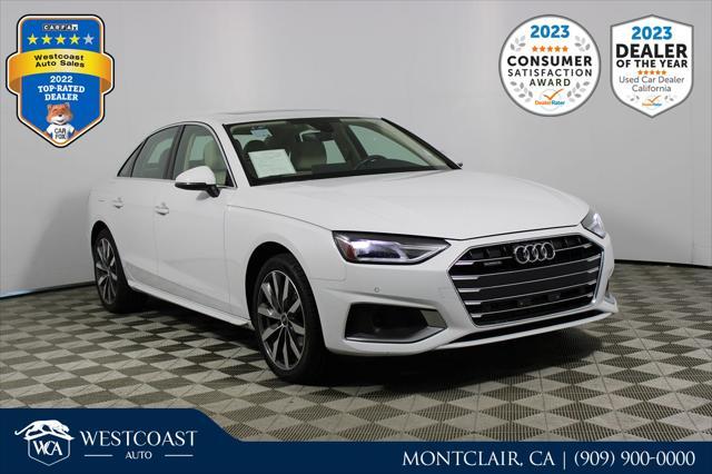 used 2022 Audi A4 car, priced at $24,069