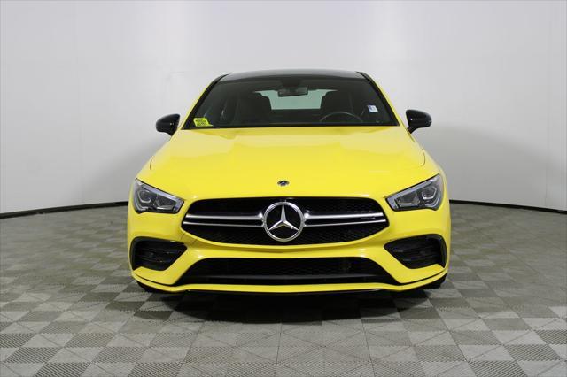 used 2021 Mercedes-Benz AMG CLA 35 car, priced at $37,527