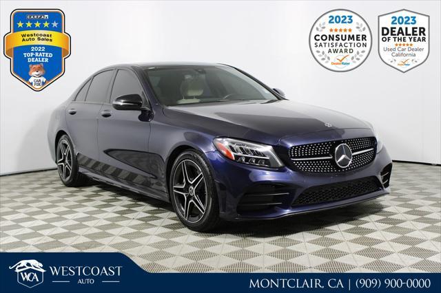 used 2021 Mercedes-Benz C-Class car, priced at $27,888