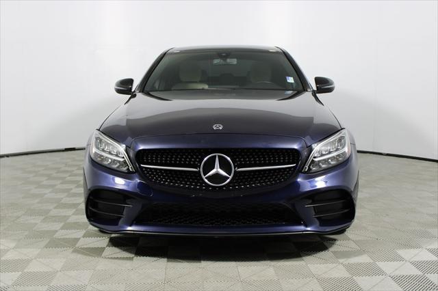 used 2021 Mercedes-Benz C-Class car, priced at $27,888