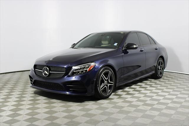 used 2021 Mercedes-Benz C-Class car, priced at $27,888