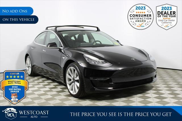 used 2019 Tesla Model 3 car, priced at $24,995