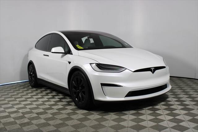 used 2022 Tesla Model X car, priced at $58,391