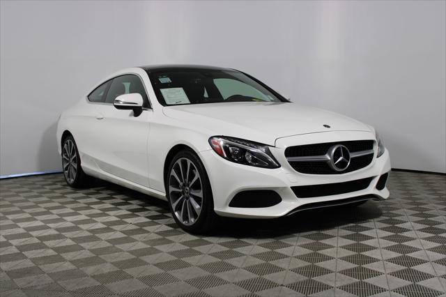 used 2018 Mercedes-Benz C-Class car, priced at $24,888