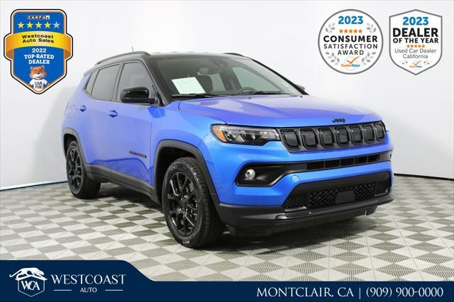 used 2022 Jeep Compass car, priced at $18,416