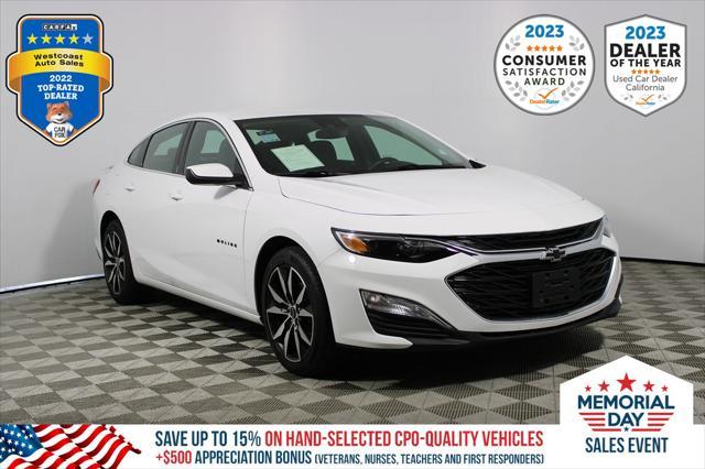 used 2024 Chevrolet Malibu car, priced at $21,992