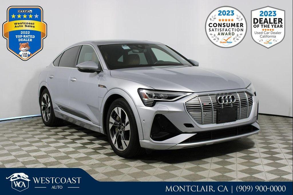 used 2022 Audi e-tron Sportback car, priced at $31,234