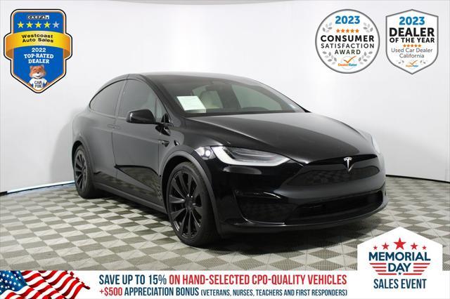 used 2022 Tesla Model X car, priced at $48,513
