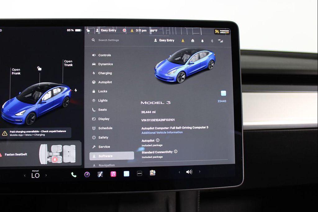 used 2022 Tesla Model 3 car, priced at $21,896