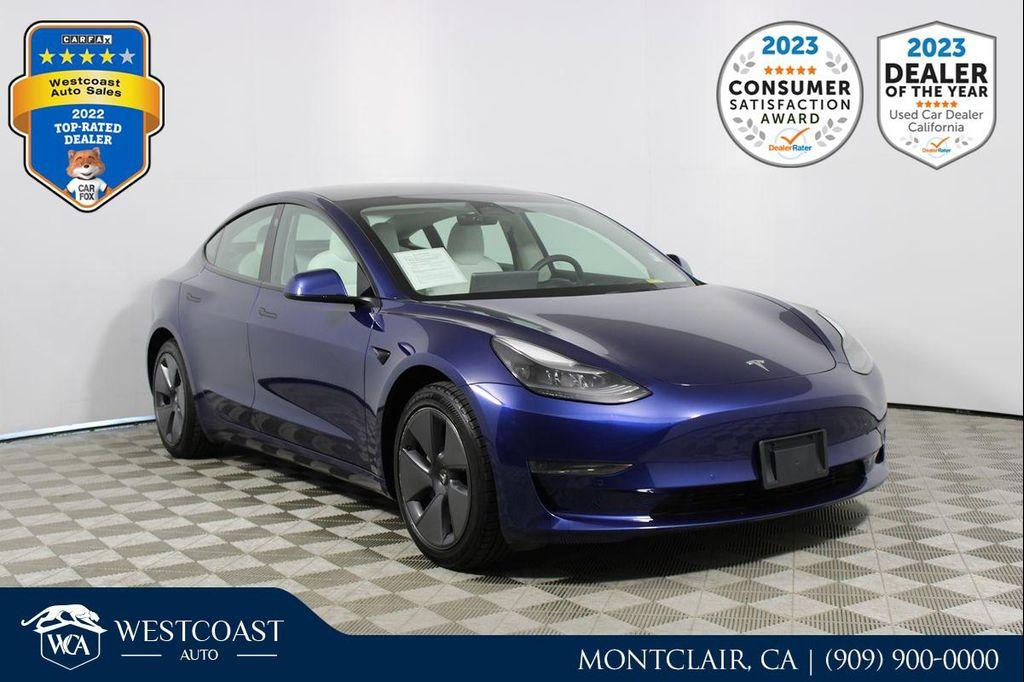 used 2022 Tesla Model 3 car, priced at $22,241