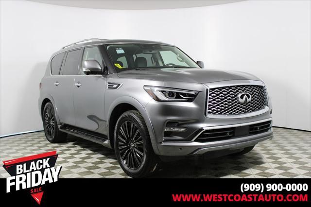 used 2021 INFINITI QX80 car, priced at $37,488