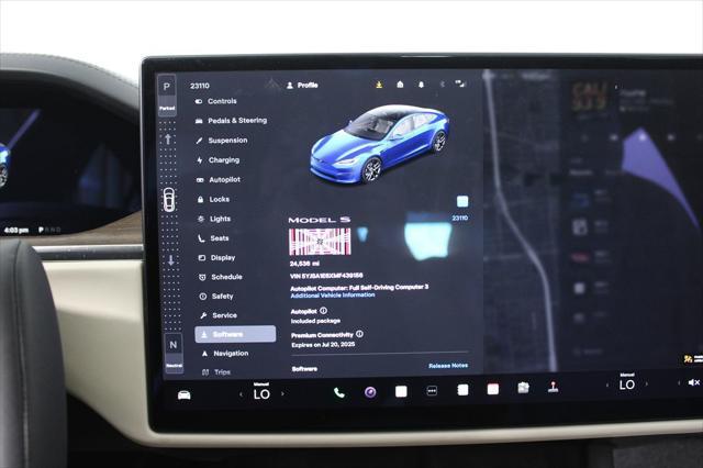 used 2021 Tesla Model S car, priced at $54,708