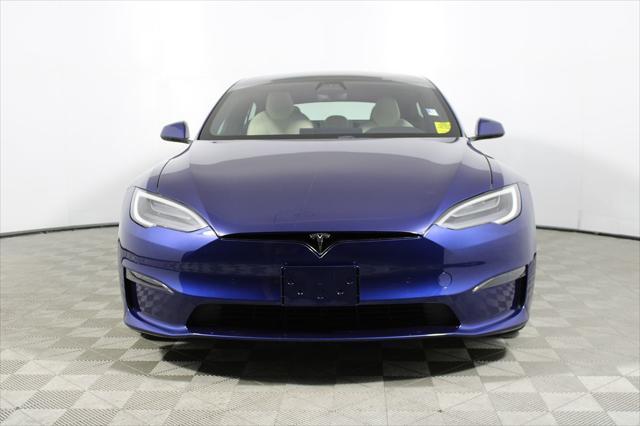 used 2021 Tesla Model S car, priced at $54,708