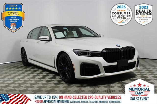 used 2022 BMW 740 car, priced at $41,330