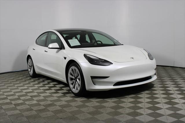 used 2021 Tesla Model 3 car, priced at $23,424