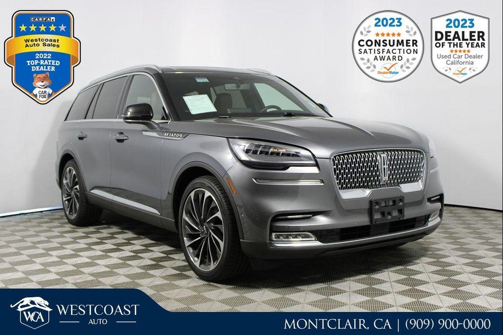 used 2021 Lincoln Aviator car, priced at $40,212