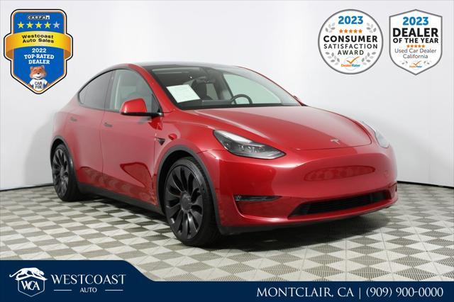 used 2022 Tesla Model Y car, priced at $32,651