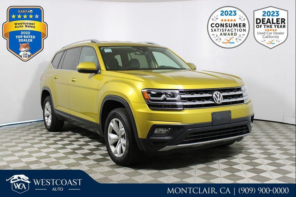 used 2018 Volkswagen Atlas car, priced at $14,549