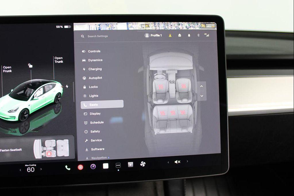 used 2023 Tesla Model 3 car, priced at $23,892