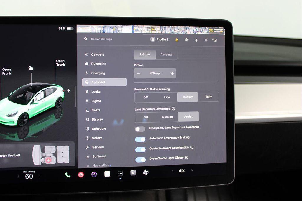 used 2023 Tesla Model 3 car, priced at $23,892