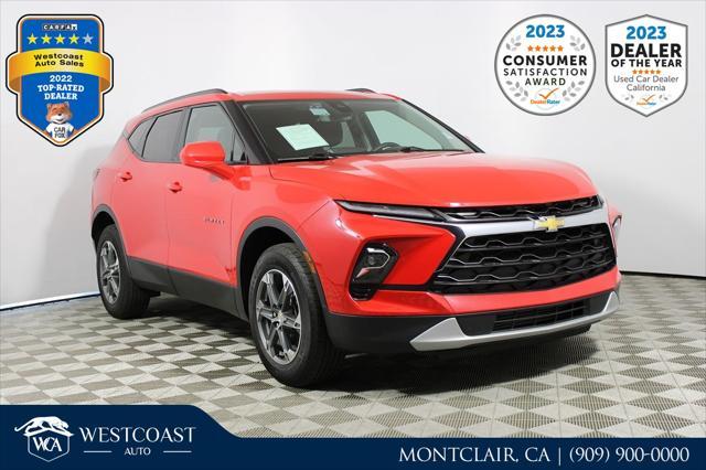 used 2023 Chevrolet Blazer car, priced at $24,689