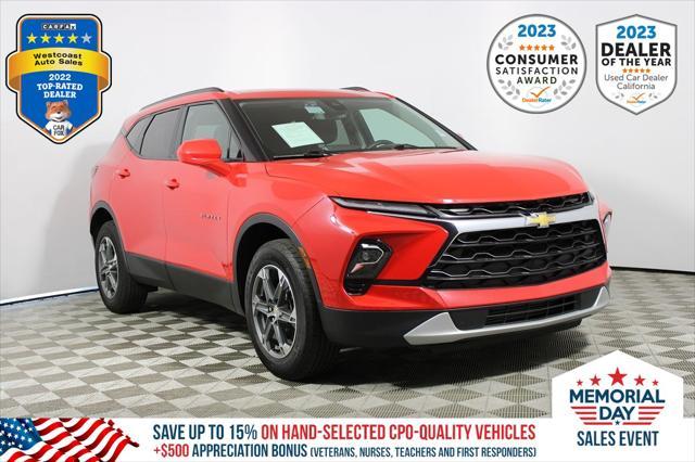 used 2023 Chevrolet Blazer car, priced at $25,573