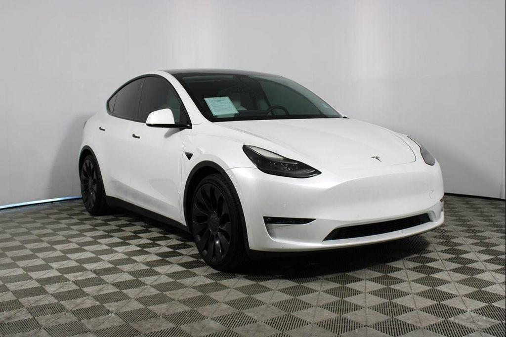 used 2022 Tesla Model Y car, priced at $26,142