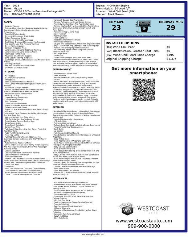 used 2023 Mazda CX-50 car, priced at $27,492