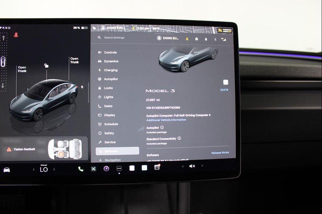 used 2024 Tesla Model 3 car, priced at $30,871