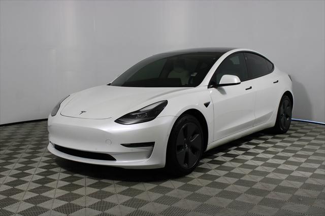 used 2021 Tesla Model 3 car, priced at $23,146