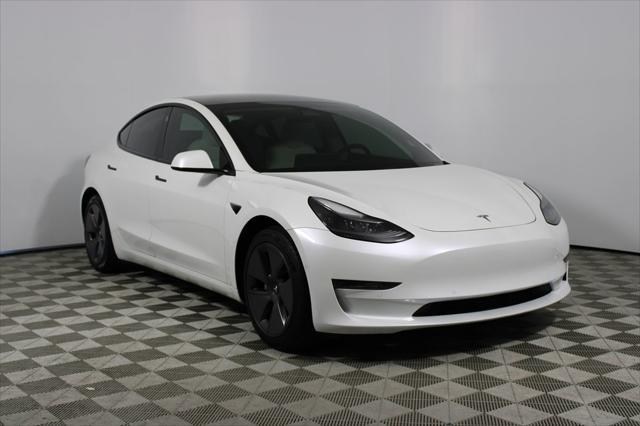 used 2021 Tesla Model 3 car, priced at $23,146