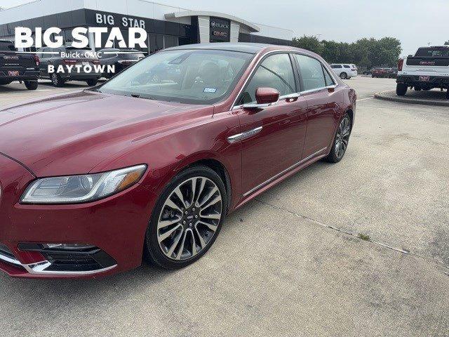 used 2018 Lincoln Continental car, priced at $22,495
