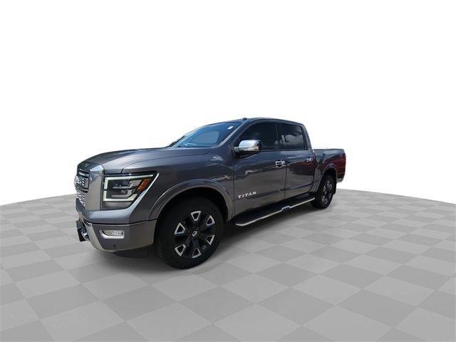 used 2021 Nissan Titan car, priced at $31,497