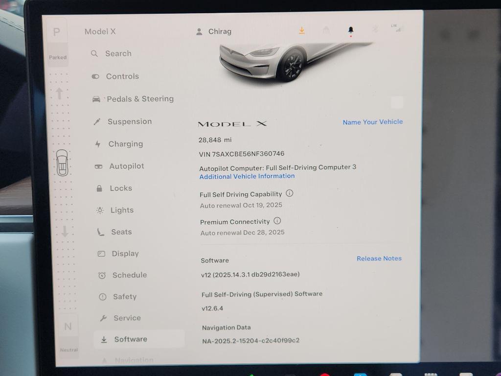 used 2022 Tesla Model X car, priced at $53,991