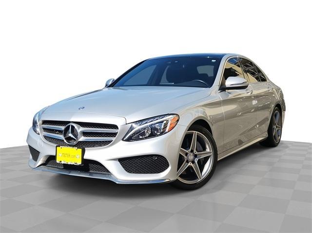 used 2017 Mercedes-Benz C-Class car, priced at $17,343