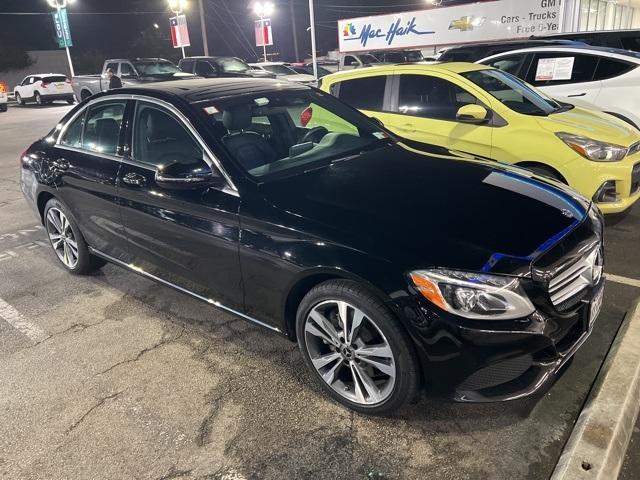 used 2018 Mercedes-Benz C-Class car, priced at $19,992