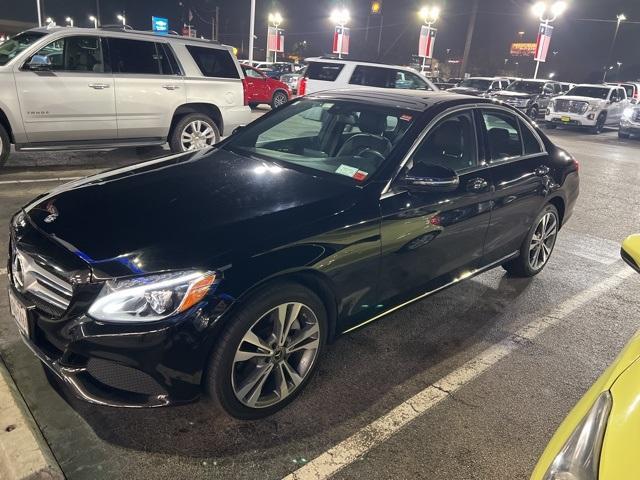 used 2018 Mercedes-Benz C-Class car, priced at $19,992