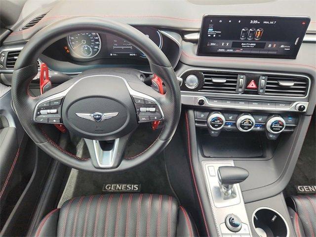 used 2022 Genesis G70 car, priced at $27,497