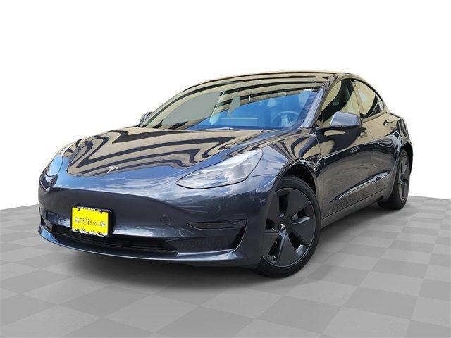 used 2023 Tesla Model 3 car, priced at $28,191