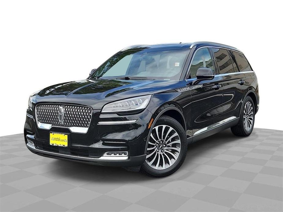used 2021 Lincoln Aviator car, priced at $37,599