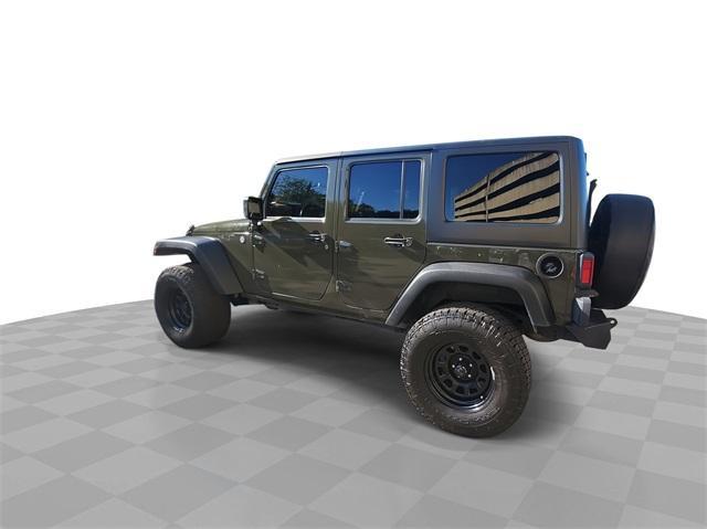 used 2015 Jeep Wrangler Unlimited car, priced at $20,494